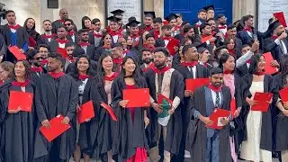 25th sep 2025 graduation ceremony at uws london campus 