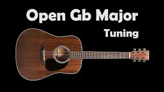 Open Gb Major Guitar Tuning - 4K