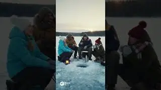 Главный плюс зимней рыбалки! 🥶🦟🚫#рыбалка #зимняярыбалка #юмор #друзья #зима #отдыхнаприроде #fyp