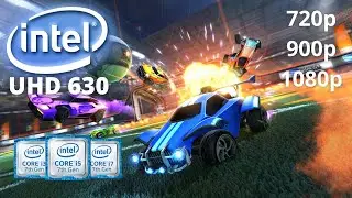 Rocket League on Intel  UHD Graphics 630 - 720p, 900p, 1080p