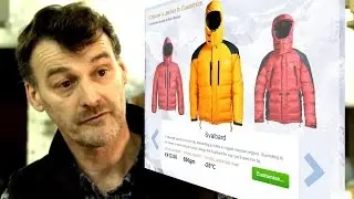 Choose a Down Jacket and start Customizing