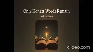 Only Honest Words Remain (Made in Suno)