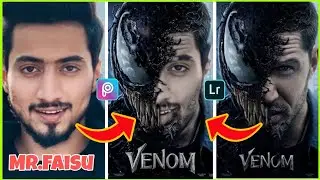 Picsart - Hollywood Movie Poster Photo Editing || Venom Movie Photo Editing || Shakti Editz