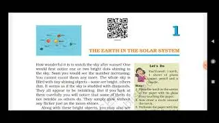 Class-6 (Geography) Chapter-1 ( The Earth 🌎 in the Solar System)