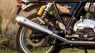 Royal Enfield INT 650, S&S exhaust, Revs, Flyby, POV ride, Accelerations