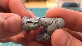 How-to: Fixing mould slips on details with Aquilon Terminators (Horus Heresy, Forge World)