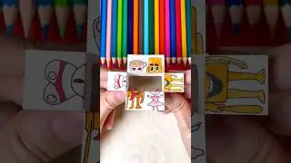 Diy Cute emojis 💃☕️🟧#art #diy #papercraft #cute #thingstodo #tungtungtungsahur