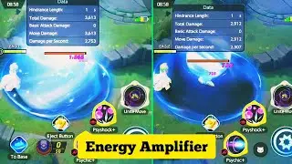 Unite Move Time With & Without Energy Amplifier !! ⚡