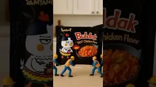 cute workers cooking ramen. ASMR What to cook next time?