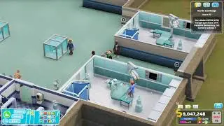 Two Point Hospital - To a 100% cure rate in Topless Mountain Hospital