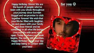 Shivin's birthday special
