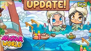 NEW! 😱 THE HOT SPRINGS SPA IN AVATAR WORLD!? ♨️🧖&zwj;♀️ SECRETS INSIDE!