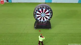 Inflatable dart board Kick Darts footdarts from Chinee inflatables T11-307