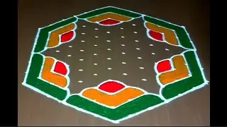 13*7 dot rangoli 🌹 beautiful sankranthi festival rangoli 🌹 traditional rangoli 🌹 sankranthi kolam 🌹