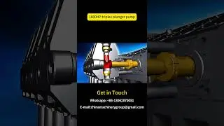 1800HP Triplex Plunger Pump: Ultimate Cementing & Fracturing Powerhouse