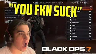 The MOST TOXIC PREGAME LOBBY in BLACK OPS 7 Beta! 🤢 (First BO7 Games)