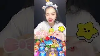 Sweet candy snacks p634 #mukbang #canddy