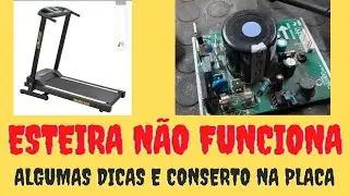Esteira Polimet EP1600 Não Funciona, Defeito Na Placa