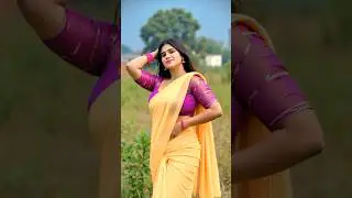 🌼 Yellow Saree Magic | Bold & Beautiful Saree Fashion 2025 #shorts #viral #yellow #ai