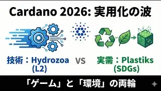 【Cardano実用化】HydrozoaとPlastiks：L2技術が「実社会」と交わる瞬間（スケーリングとSDGs）