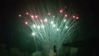 Fuochi piromusicali alla festa della prugna 2025 di Chero di Carpaneto p.no