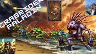 Crabrider Paladin shuts down Pirate Warrior Episode 41 | Wild Hearthstone #crabrider #paladin