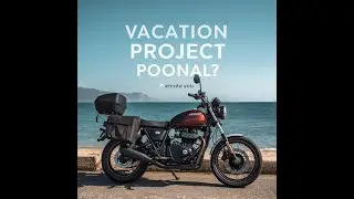 moto vlog, vacance, moi, m&eacute;t&eacute;o, projet a venir, la moto, perf, conso, tuto a venir.