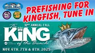 Trolling for Kingfish Live Off Clearwater Beach
