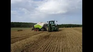 NEW / CLAAS Quadrant 3300 rc & JOHN DEERE 7530 premium / 2k17 !