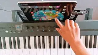 iPad Air 6G.y controlador korg Keystage (prueba)