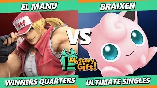 Mystery Gift! - El Manu (Terry) Vs. Braixen (Jigglypuff) Smash Ultimate - SSBU