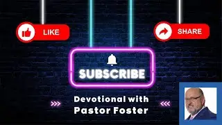 Pastor Don Foster  is live!
