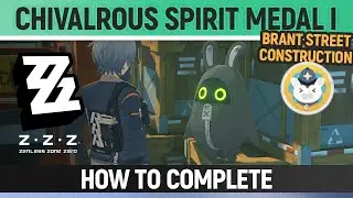 Zenless Zone Zero - Chivalrous Spirit Medal I - Brant Street Construction