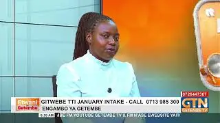 Courses offered at Gitwebe Technical Training Institute in Nyamira County - Mr. Polycarp Ososi