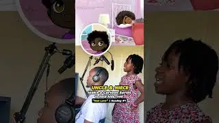 Uncle-A & Niece make a Cartoon series | Reading Hair Love Pt1