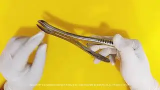 FusionKraft Ruskin Liston Bone Cutting Forceps, Angled Jaws, Double Action, 8