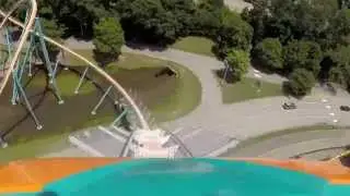 Goliath - Six Flags Georgia Front row POV
