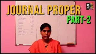Journal Proper | Part - 02 | Satyaki Class Room | Satyaki tv