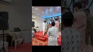 😎 BLIND FOLD GAME AT ENGAGEMENT EVENT - GAME HOST PREET PAREKH #reels #blindfold #games #gamehost