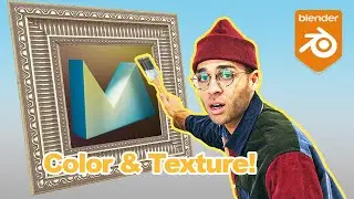 Lesson 6: BLENDER COLOR AND TEXTURE - Intro to CGI for Photographers ( Blender 3.0 )