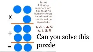 Timepass riddle for lockdown | tricky maths | Happy Learning