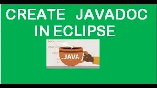 How to create JavaDoc in Eclipse Project| JAVADOC|Hindi