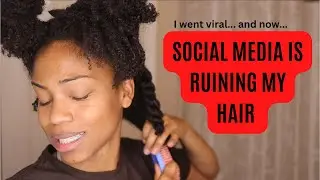 social media is ruining my natural hair ...so let's talk about it....