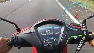 TOP SPEED HONDA BIZ 125 2019