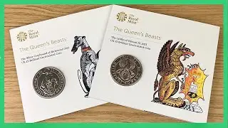 Finally Completing the Queen's Beasts Collection?? || 9th & 10th Coins In The Series