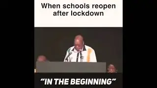 When school reopen after lockdown 😂😂😂😂😂
