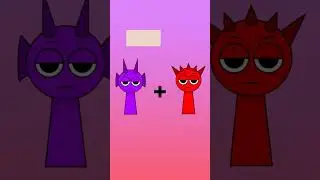 DURPLE X RADDY❤️💜LOVE SHIP😈SPRUNKI ANIMATION😍#sprunki #animation #love #raddy #durple #incredibox