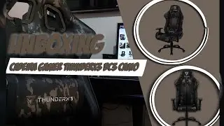 Cadeira Gamer ThunderX3 BC3 CAMO - Black Hawk - Unboxing