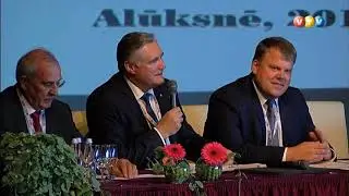 Vēsturisks Latvijas Pa&scaron;valdību savienības kongress Alūksnē