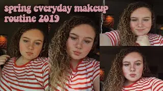 spring everyday makeup routine 2019